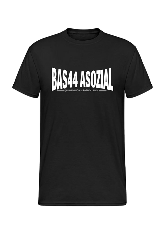 Bas44 Asozial Schwarz